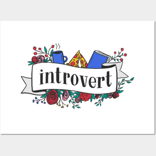 I'm an Introvert Posters and Art